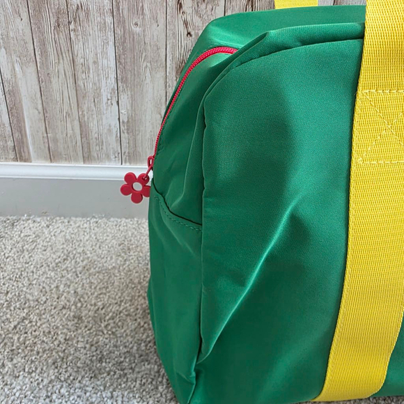 Women's Marc Jacobs Daisy Wild Duffle Bag Green Yellow Medium - Picture 2 of 8